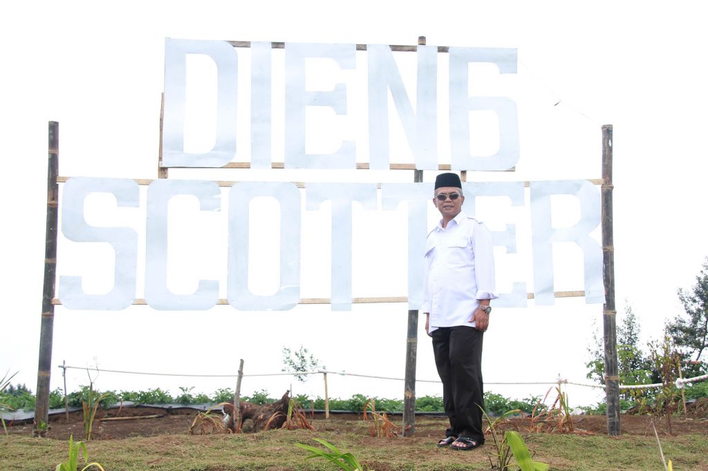 Bukit Scotter di Desa Dieng Kulon Banjarnegara Jawa Tengah menjadi destinasi baru wisata di Pegunungan Dieng. (Humas Banjarnegara/Purwokertokita.com)