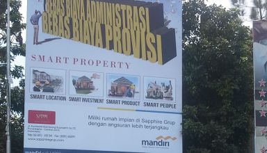 Spanduk penolakan fpi