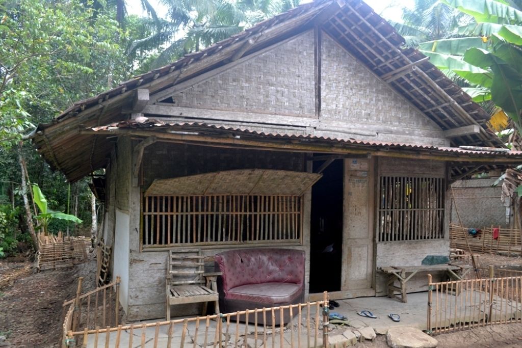 Rumah Tidak Layak Huni (RTLH). (Foto: Purwokertokita.com/Ridlo)