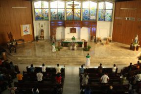 gereja kristus raja, banyumas, purwokerto