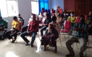 Razia masker, banyumas, denda, sidang tipiring,