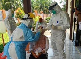 Tes swab massal KPU Purbalingga