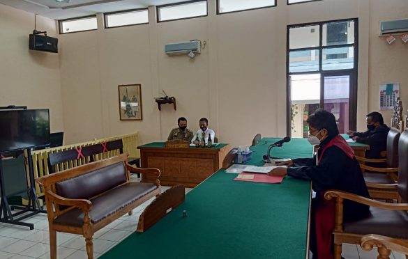 Sidang vonis kasus peredaran miras di Banjarnegara