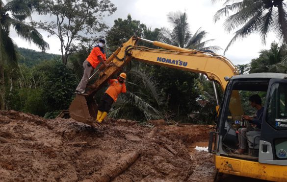 Pencarian korban longsor Desa Kalijering Kebumen masuki hari keempat