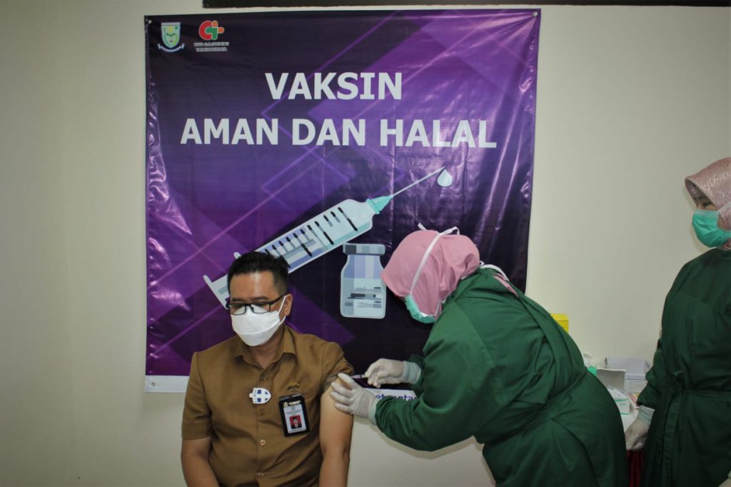 Vaksinasi dosis kedua di Purbalingga 